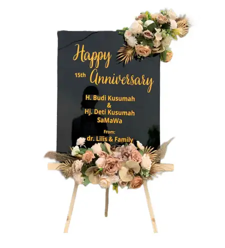 Papan Bunga Akrilik Blimbingwuluh